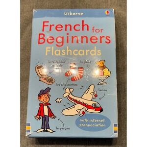 Usborne French for‎ Beginners Flashcards Over 200 Words with Internet